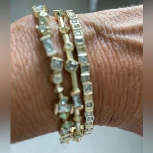 Kendra Scott set of 3 bangle bracelets